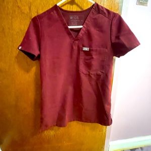 Figs scrub top.  XXS